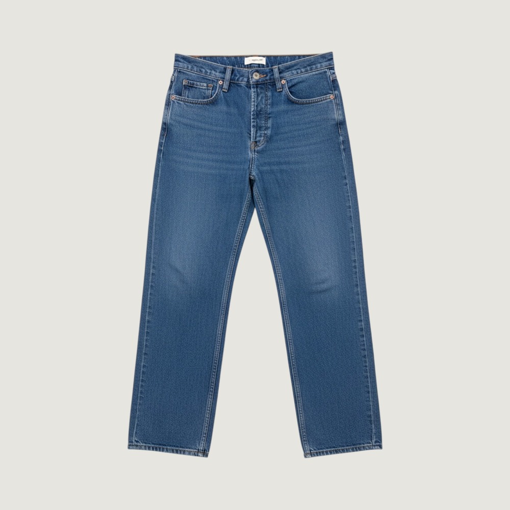 Universal Thread Highest Straight Jeans Medium Wash High Rise Size 8 29 Inseam